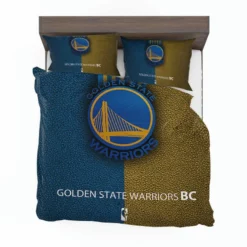 Golden State Warriors NBA Basketball Logo Bedding Set 1