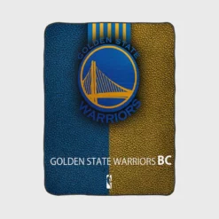 Golden State Warriors NBA Basketball Logo Fleece Blanket 1