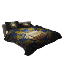 Golden State Warriors NBA Basketball Team Logo Bedding Set 2