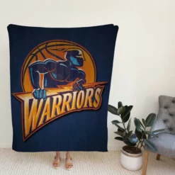 Golden State Warriors NBA Basketball team Fleece Blanket