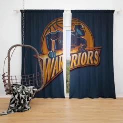 Golden State Warriors NBA Basketball team Window Curtain