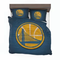 Golden State Warriors NBA Energetic Basketball Club Bedding Set 1