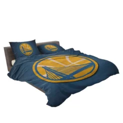 Golden State Warriors NBA Energetic Basketball Club Bedding Set 2