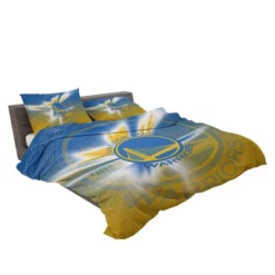 Golden State Warriors NBA Top Ranked Basketball Club Bedding Set 2