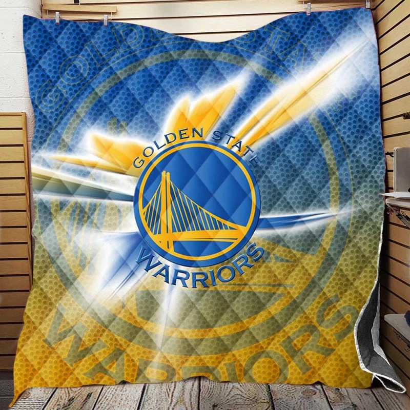 Golden State Warriors NBA Top Ranked Basketball Club Quilt Blanket