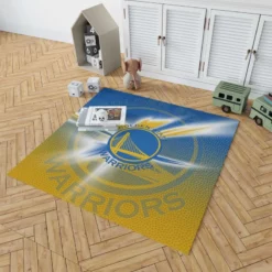 Golden State Warriors NBA Top Ranked Basketball Club Rug 1