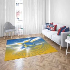 Golden State Warriors NBA Top Ranked Basketball Club Rug 2