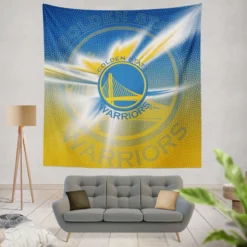 Golden State Warriors NBA Top Ranked Basketball Club Tapestry