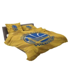 Golden State Warriors Professional Basketball Club Logo Bedding Set 2