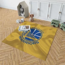 Golden State Warriors Professional Basketball Club Logo Rug 1