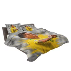 Graceful Brazil Footballer Roberto Firmino Bedding Set 2