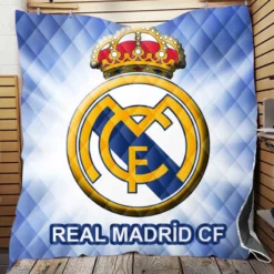 Graceful Football Club Real Madrid Quilt Blanket
