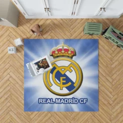 Graceful Football Club Real Madrid Rug