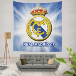 Graceful Football Club Real Madrid Tapestry