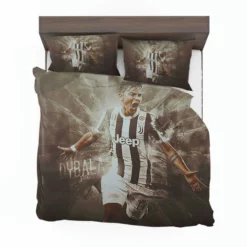 Graceful Football Player Paulo Dybala Bedding Set 1