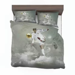 Graceful Football Zinedine Zidane Bedding Set 1