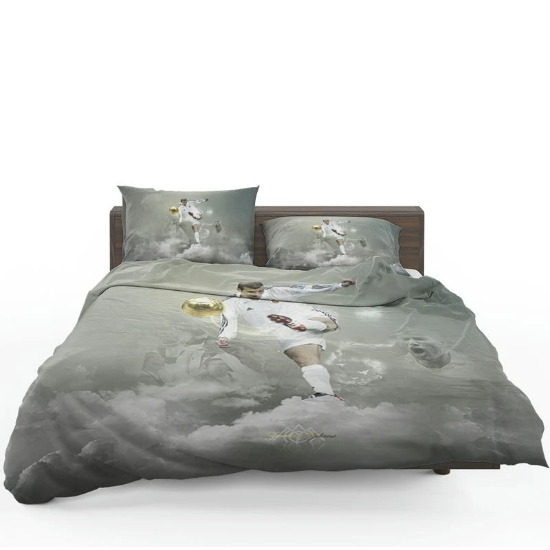 Graceful Football Zinedine Zidane Bedding Set