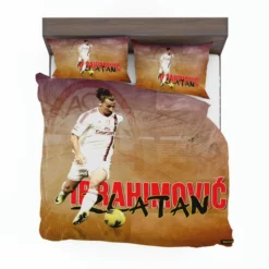 Graceful Footballer Zlatan Ibrahimovic Bedding Set 1