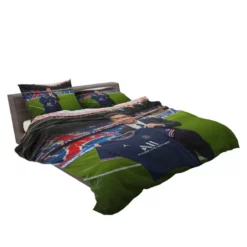 Graceful PSG Football Player Lionel Messi Bedding Set 2