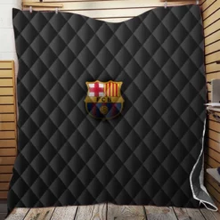 Graceful Spanish Soccer Club FC Barcelona Quilt Blanket