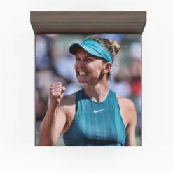 Grand Slam Tennis Simona Halep Fitted Sheet