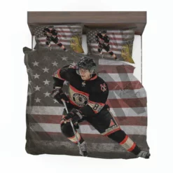 Great Right Winger Patrick Kane Bedding Set 1