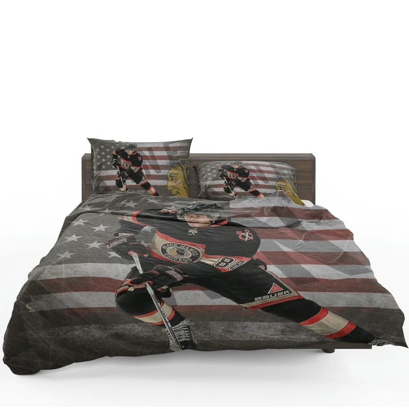 Great Right Winger Patrick Kane Bedding Set