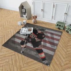 Great Right Winger Patrick Kane Rug 1