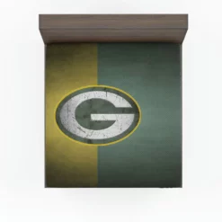 Green Bay Packers NFL Football Club Fitted Sheet