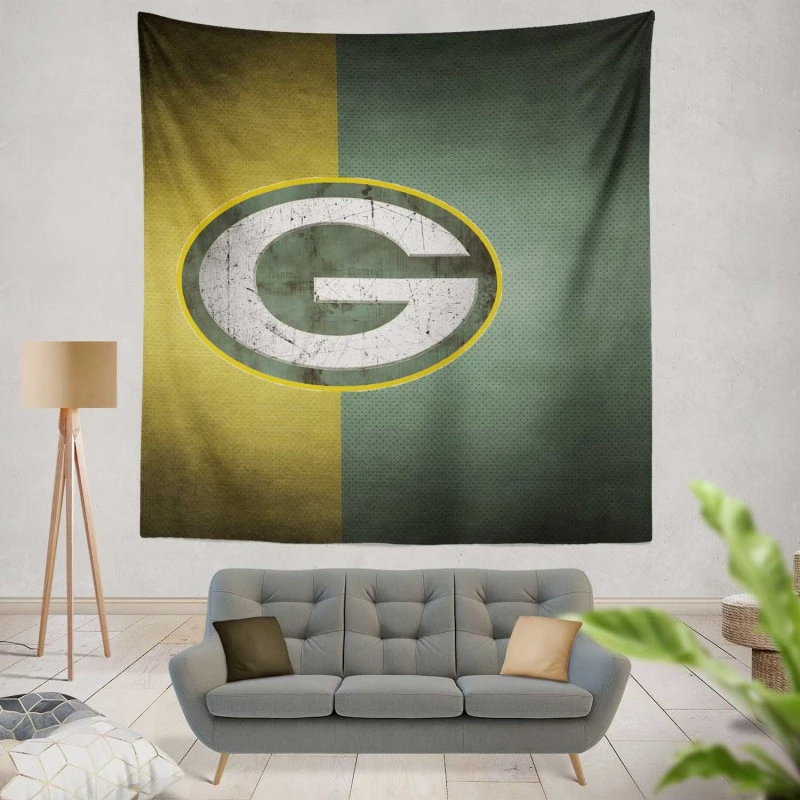Green Bay Packers NFL Football Club Tapestry
