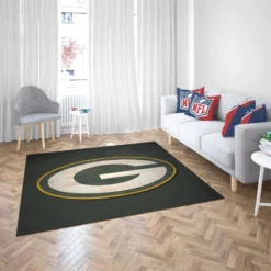 Green Bay Packers Popular NFL Football Club Rug 2