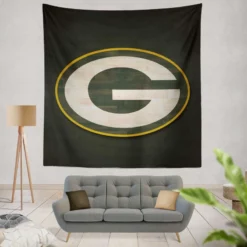 Green Bay Packers Popular NFL Football Club Tapestry