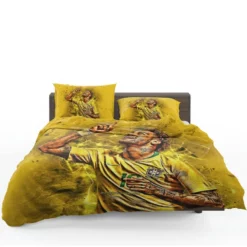 Hardworking Brazil Sports Player Neymar Bedding Set