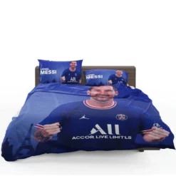 Hardworking Sports Player Lionel Messi Bedding Set