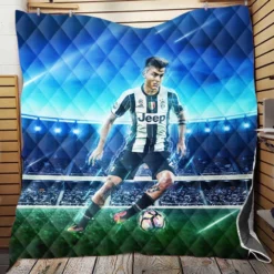 Hardy Football Player Paulo Bruno Dybala Quilt Blanket