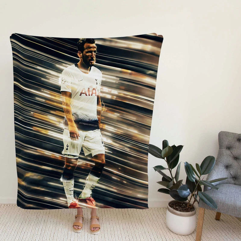 Harry Edward Kane English professional footballer Fleece Blanket