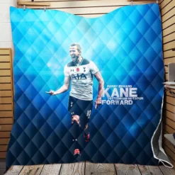 Harry Edward Kane  Tottenham Club Quilt Blanket