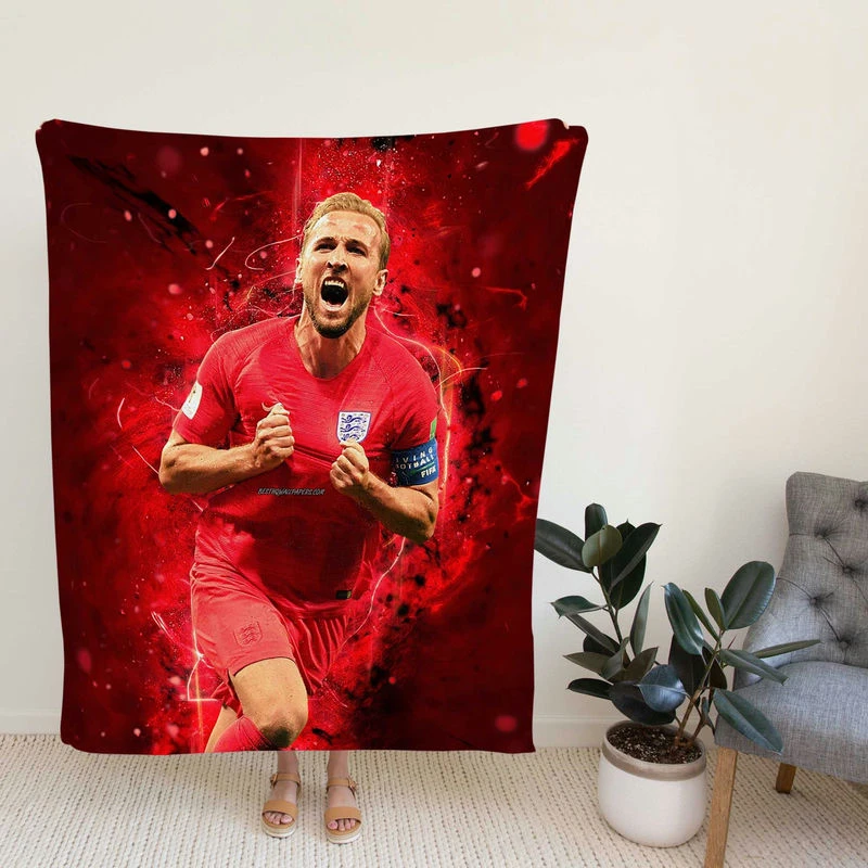 Harry Edward Kane Tottenham Hotspur Club Player Fleece Blanket