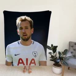 Harry Kane Awarded English Football Player Fleece Blanket