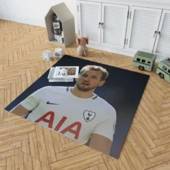 Harry Kane Awarded English Football Player Rug 1