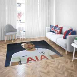 Harry Kane Awarded English Football Player Rug 2