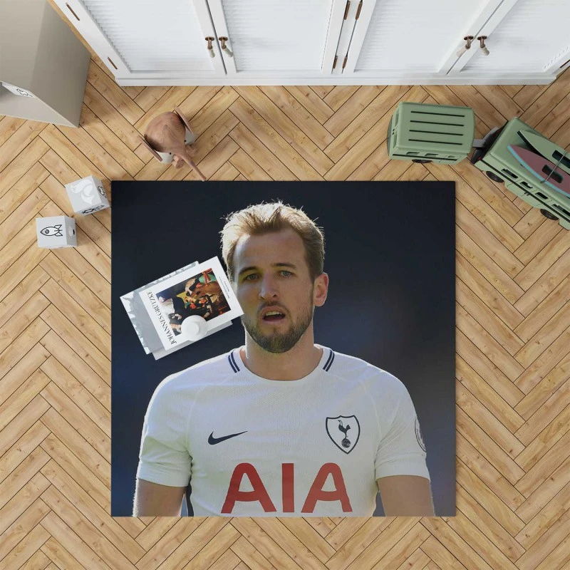 Harry Kane Awarded English Football Player Rug