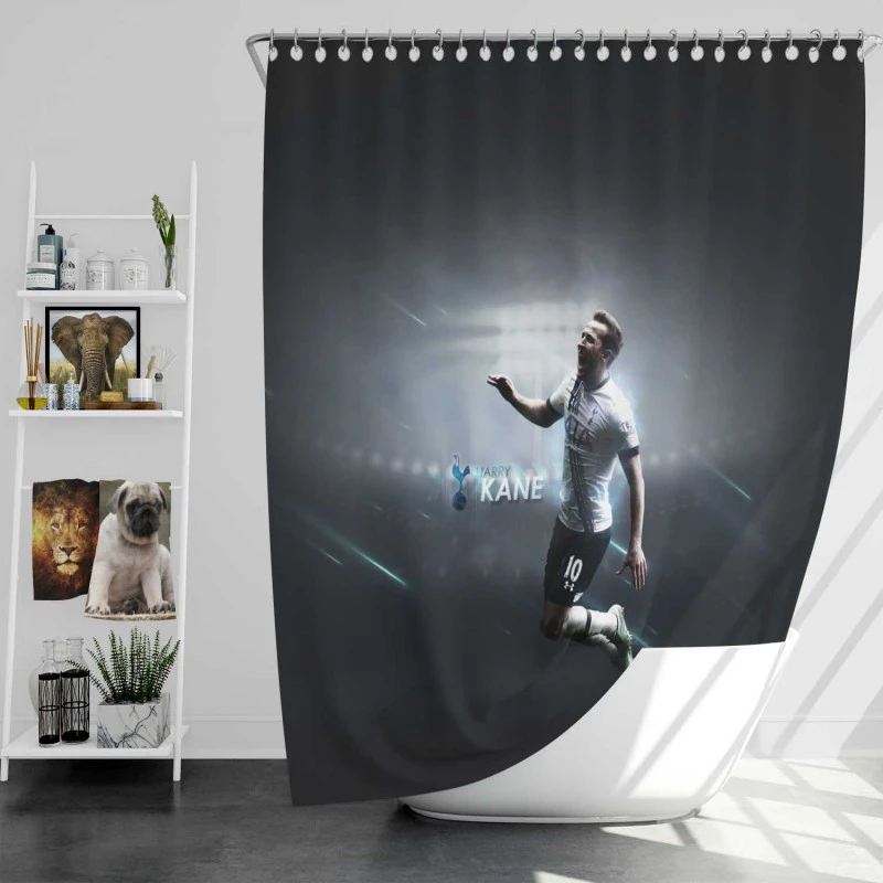 Harry Kane Excellent Tottenham Player Shower Curtain