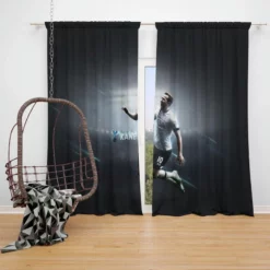 Harry Kane Excellent Tottenham Player Window Curtain