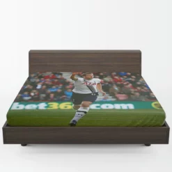 Harry Kane Exciting English Soccer Player Fitted Sheet 1