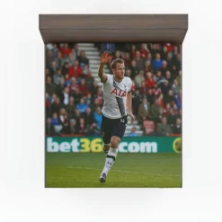 Harry Kane Exciting English Soccer Player Fitted Sheet