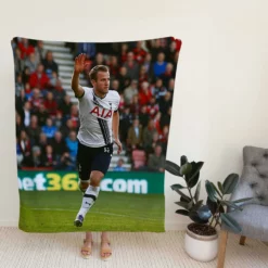 Harry Kane Exciting English Soccer Player Fleece Blanket