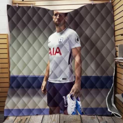 Harry Kane Top Ranked British Player Quilt Blanket