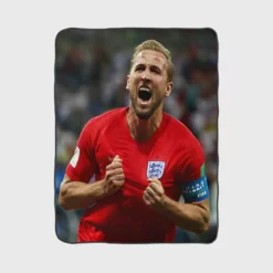 Harry Kane Top Ranked English Player Fleece Blanket 1