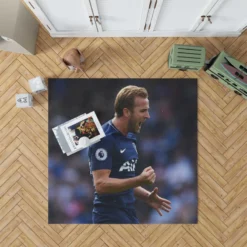 Harry Kane Tottanham English Club Player Rug